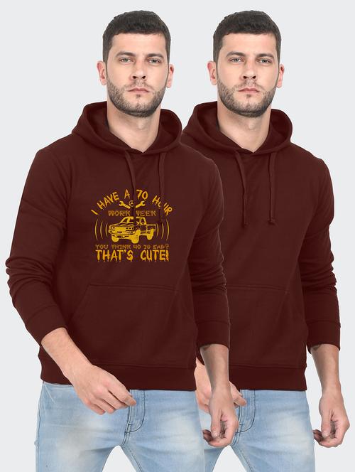 set of two hooded sweatshirt - 18144784 - Very Small Image - 1