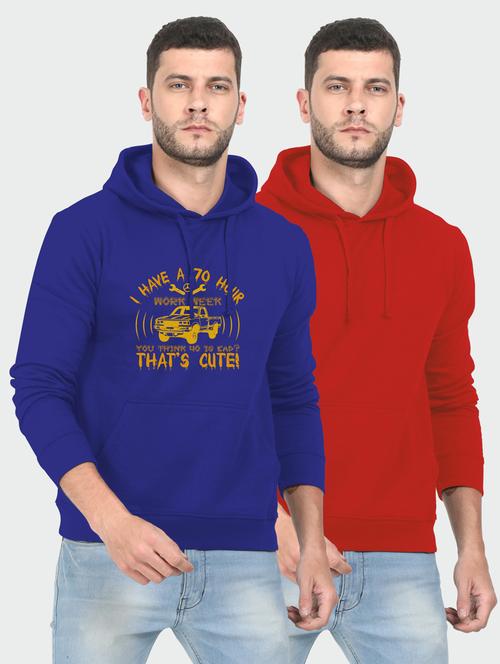 multi colored fleece chest print sweatshirt - 18144869 - Very Small Image - 1