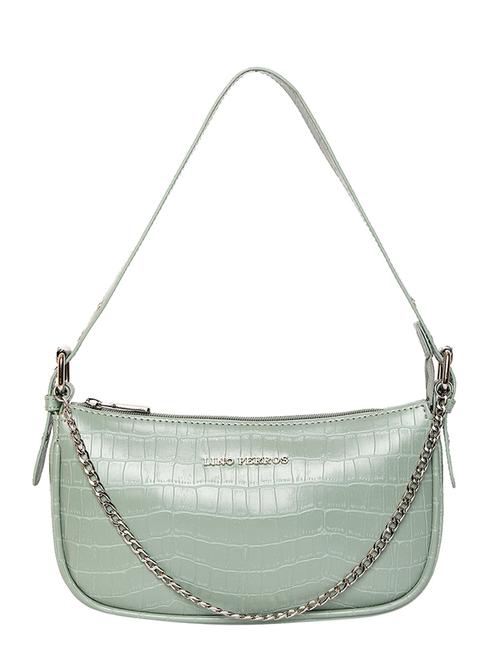green leatherette (pu) handbag - 18145369 - Very Small Image - 1