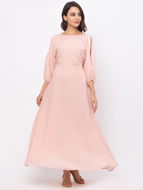 cold shoulder maxi dress - 18146768 - Very Small Image - 1