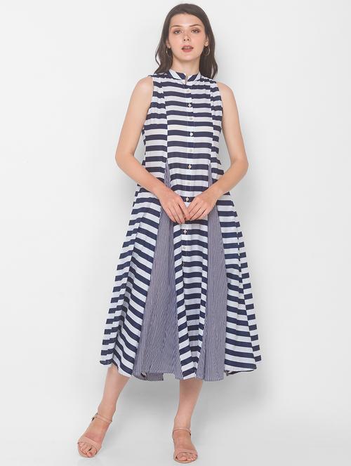 multi colored cotton dress - 18146924 - Very Small Image - 1