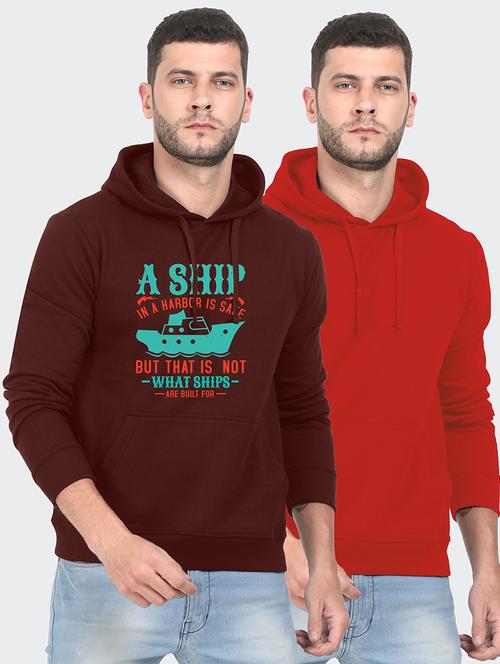 set of 2 hooded sweatshirt - 18147350 - Very Small Image - 1