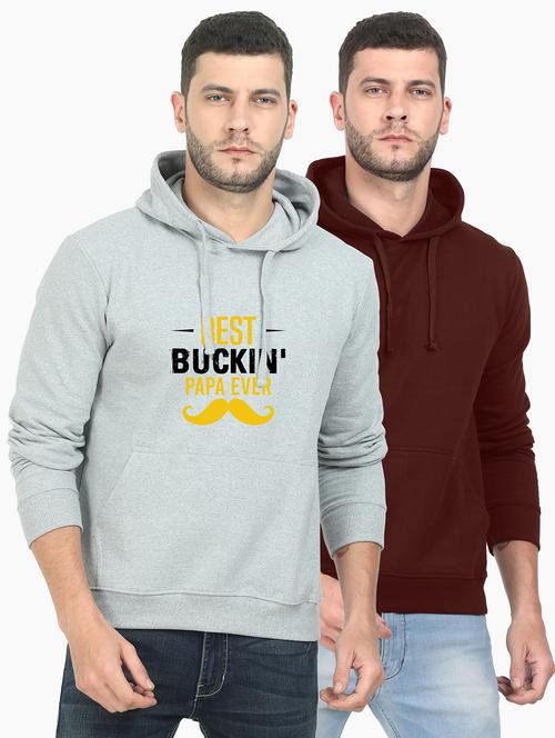 set of 2 printed sweatshirt - 18147493 - Very Small Image - 1