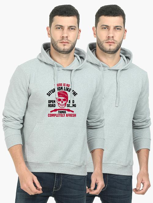 set of 2 printed sweatshirt - 18147991 - Very Small Image - 1