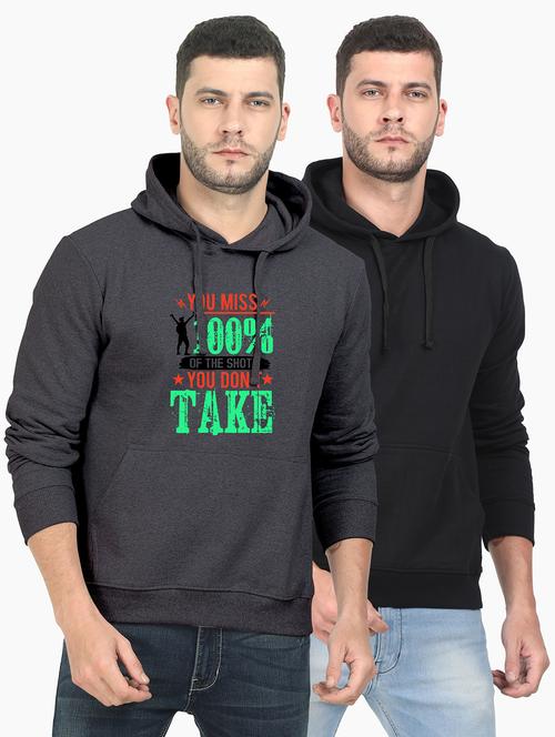 set of 2 chest print sweatshirt - 18148124 - Very Small Image - 1