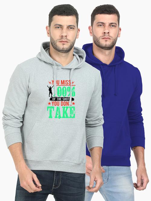 set of 2 chest print sweatshirt - 18148141 - Very Small Image - 1
