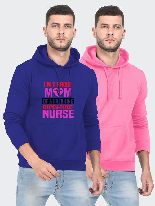 set of 2 chest print sweatshirt - 18148217 - Very Small Image - 1