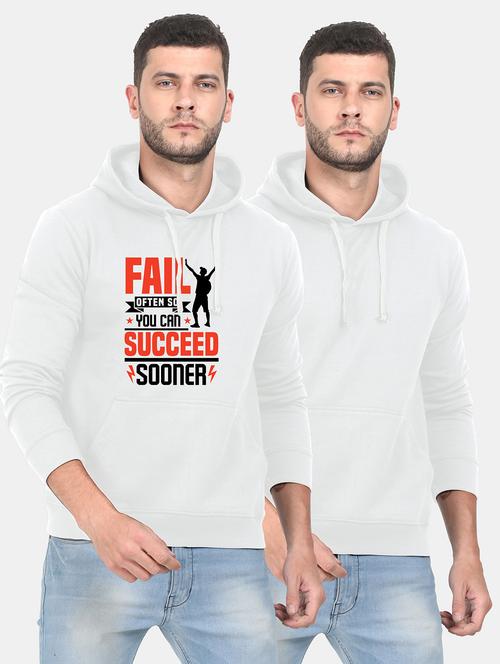 multi colored fleece chest print sweatshirt - 18148363 - Very Small Image - 1