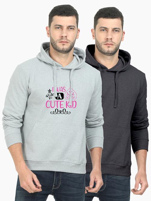 set of 2 printed sweatshirt - 18148717 - Very Small Image - 1