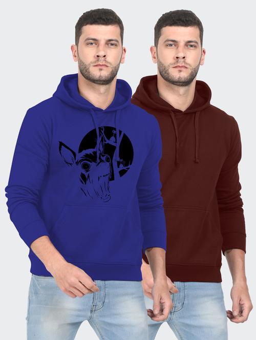 set of 2 hooded sweatshirt - 18149024 - Very Small Image - 1