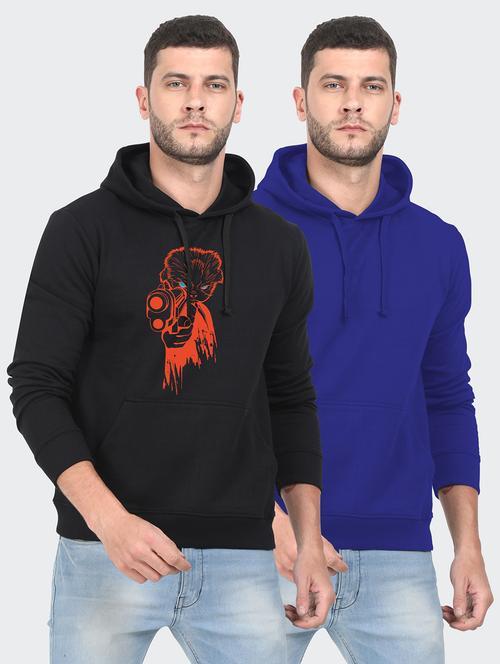 set of 2 chest print sweatshirt - 18149065 - Very Small Image - 1