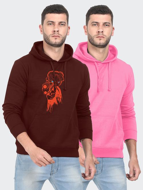 set of 2 chest print sweatshirt - 18149099 - Very Small Image - 1