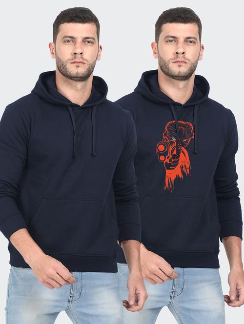 set of 2 chest print sweatshirt - 18149115 - Very Small Image - 1