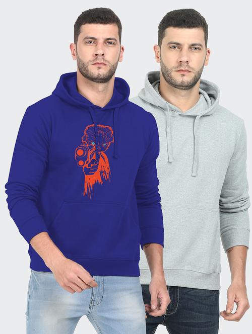 set of 2 chest print sweatshirt - 18149123 - Very Small Image - 1