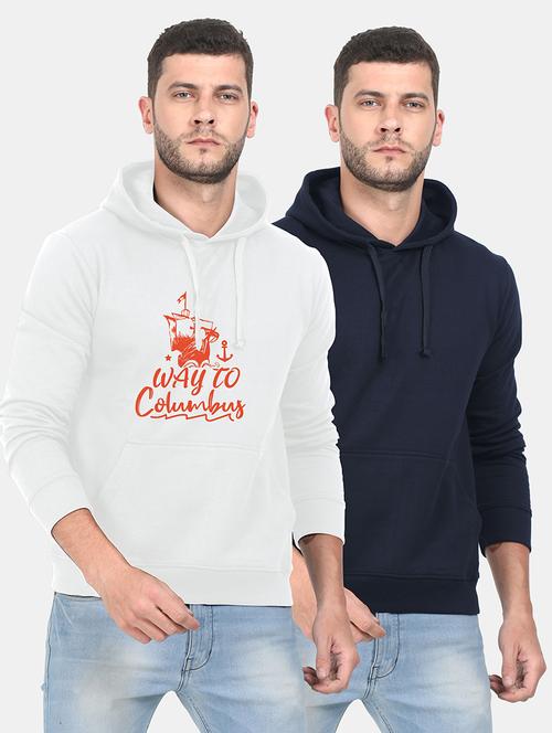 multi colored fleece chest print sweatshirt - 18149251 - Very Small Image - 1