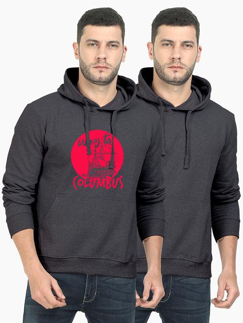 set of 2 hooded sweatshirt - 18149404 - Very Small Image - 1