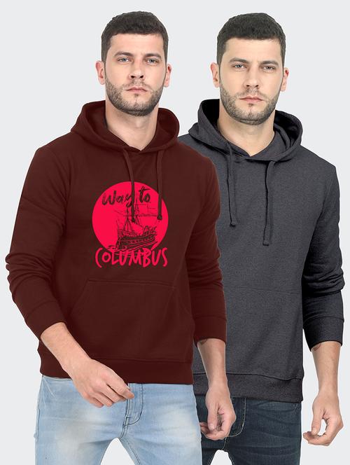 set of 2 hooded sweatshirt - 18149436 - Very Small Image - 1