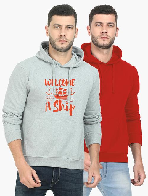 set of 2 hooded sweatshirt - 18149504 - Very Small Image - 1