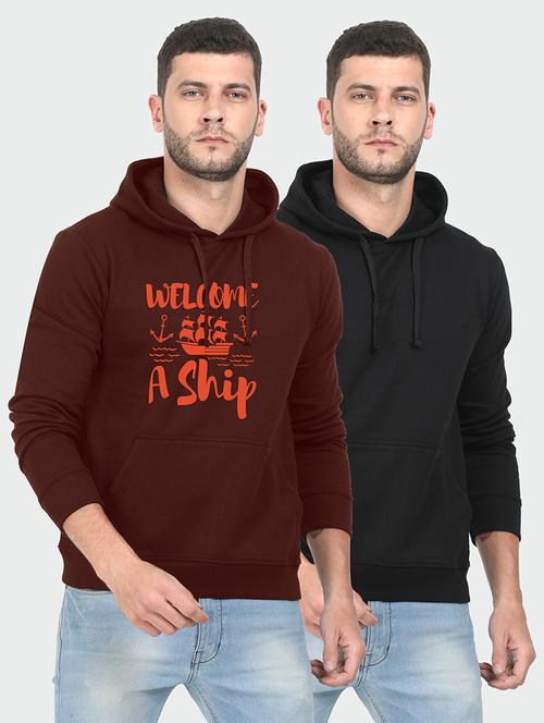 set of 2 hooded sweatshirt - 18149518 - Very Small Image - 1