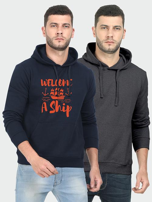 set of 2 hooded sweatshirt - 18149529 - Very Small Image - 1