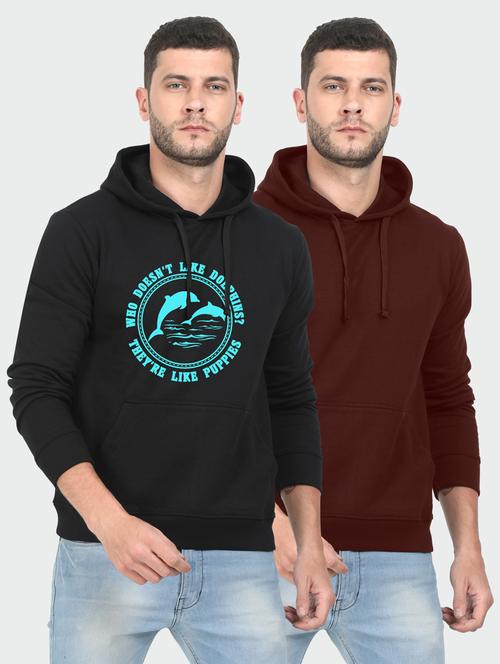 set of 2 hooded sweatshirt - 18149720 - Very Small Image - 1