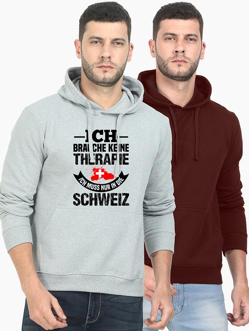 set of 2 hooded sweatshirt - 18150117 - Very Small Image - 1
