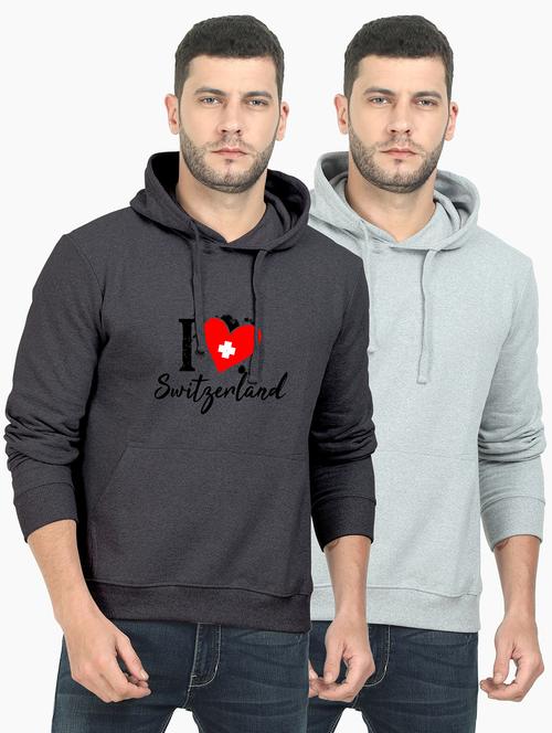 set of 2 hooded sweatshirt - 18150362 - Very Small Image - 1