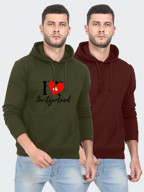 set of 2 hooded sweatshirt - 18150385 - Very Small Image - 1