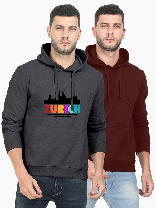 set of 2 hooded sweatshirt - 18150427 - Very Small Image - 1