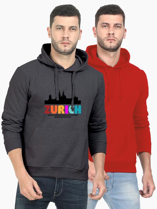 set of 2 hooded sweatshirt - 18150429 - Very Small Image - 1