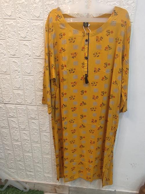 ladies kurti fabric rayon - 18150850 - Very Small Image - 1