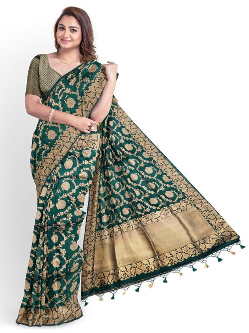 latest women fancy saree's - 18151299 - Very Small Image - 1