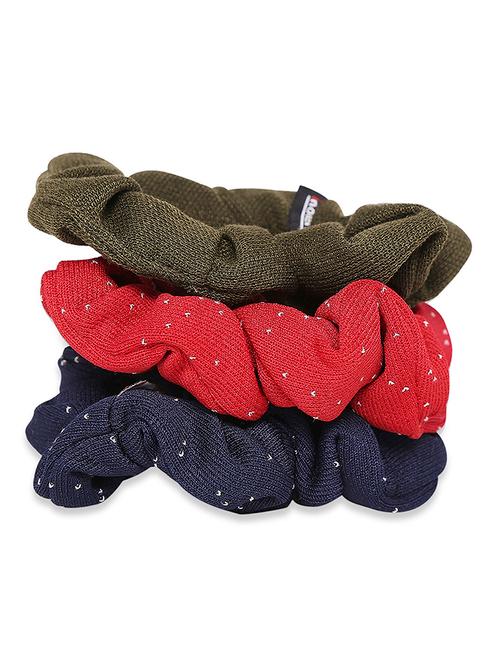inocencia pack of 3 multicolor scrunchies for women - 18151742 - Very Small Image - 1