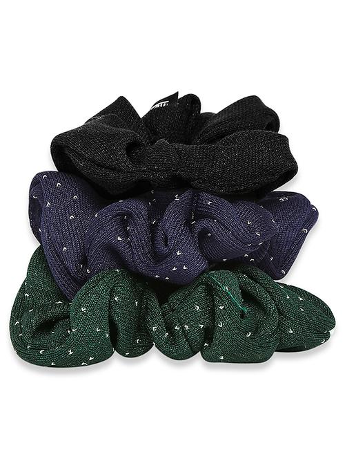 inocencia pack of 3 multicolor scrunchies for women - 18151743 - Very Small Image - 1