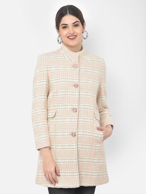 pink checked casual blazer - 18151948 - Very Small Image - 1