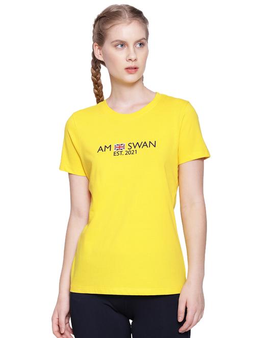 crew neck chest printed regular top - 18152229 - Very Small Image - 1