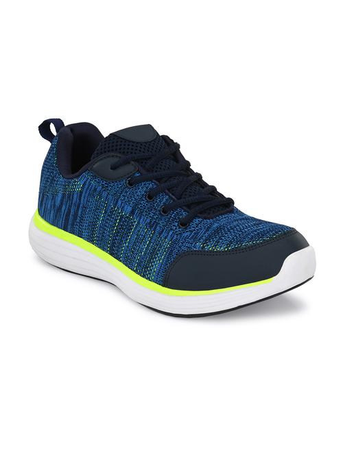 navy mesh sport shoes - 18152336 - Very Small Image - 1