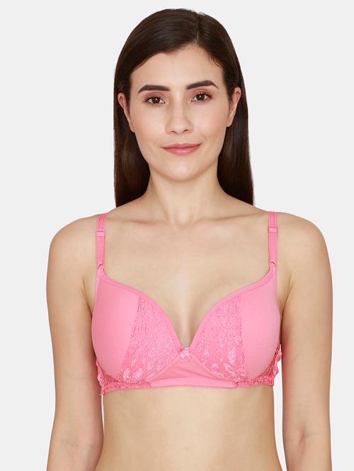 lace detailed t-shirt bra - 18153065 - Very Small Image - 1