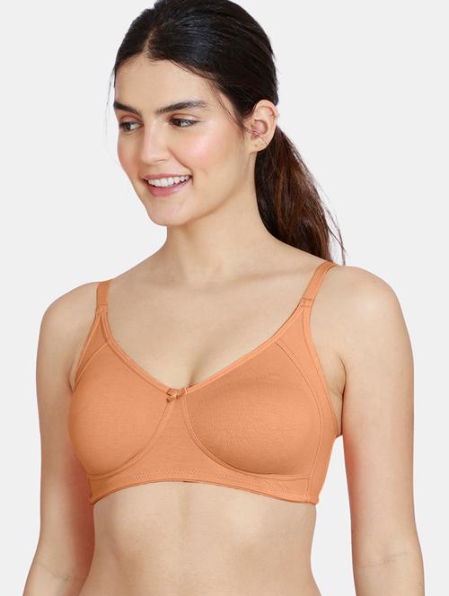 orange polyester tshirt bra - 18153074 - Very Small Image - 1