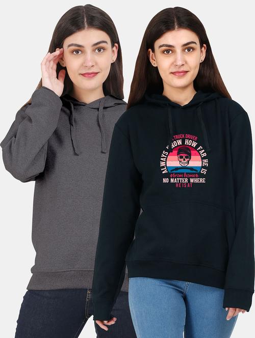 set of 2 hoodies sweatshirt - 18153449 - Very Small Image - 1