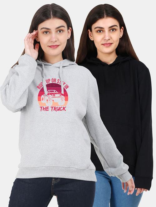 set of 2 hoodies sweatshirt - 18153481 - Very Small Image - 1