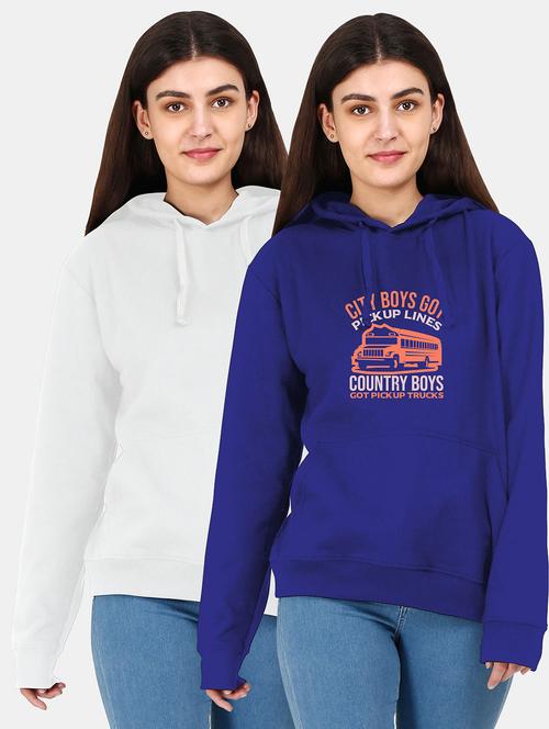set of 2 pcs hooded sweatshirt - 18153617 - Very Small Image - 1