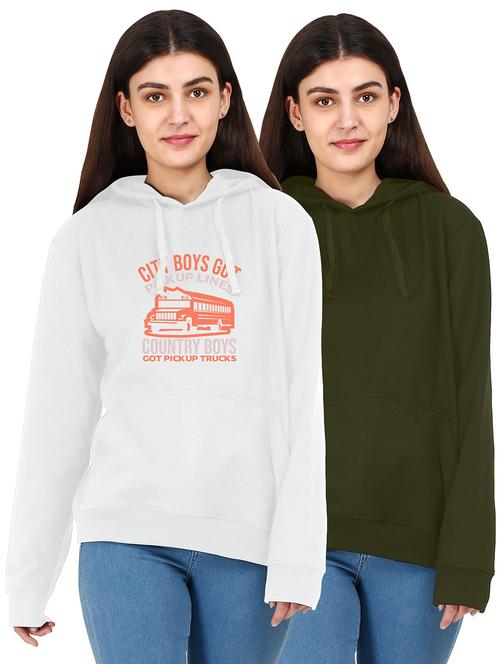 set of 2 pcs hooded sweatshirt - 18153622 - Very Small Image - 1