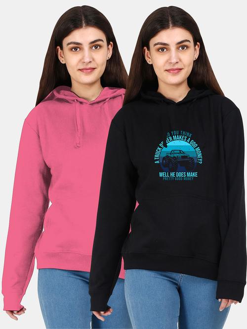set of 2 pcs hooded sweatshirt - 18153689 - Very Small Image - 1