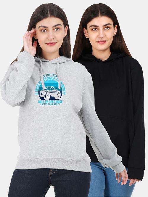 set of 2 pcs hooded sweatshirt - 18153701 - Very Small Image - 1