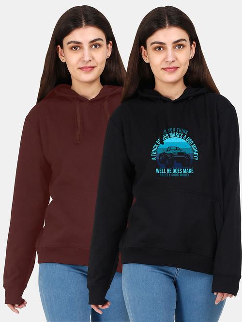 set of 2 pcs hooded sweatshirt - 18153703 - Very Small Image - 1