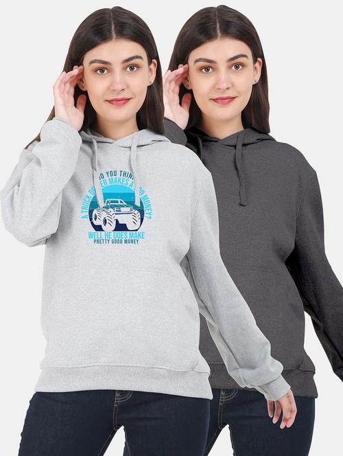 set of 2 pcs hooded sweatshirt - 18153712 - Very Small Image - 1