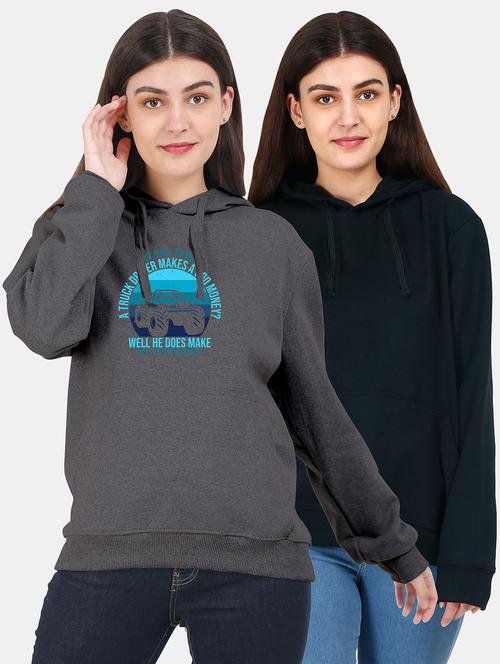 set of 2 pcs hooded sweatshirt - 18153715 - Very Small Image - 1