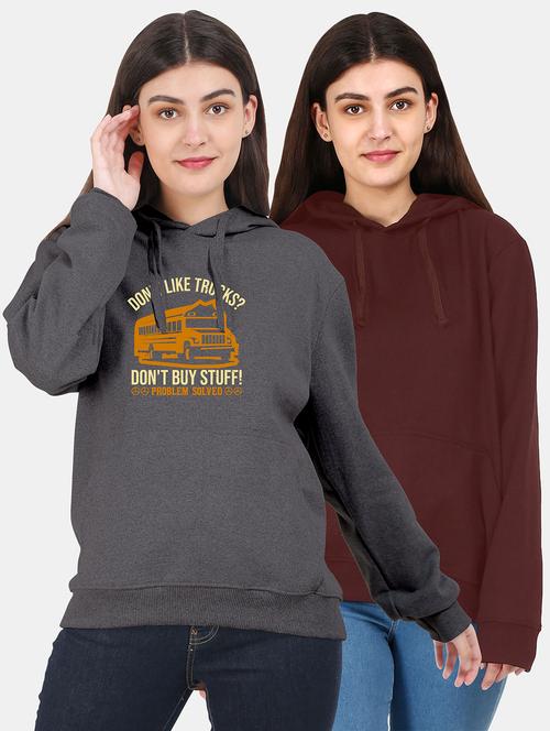 set of 2pcs hooded sweatshirt - 18153787 - Very Small Image - 1