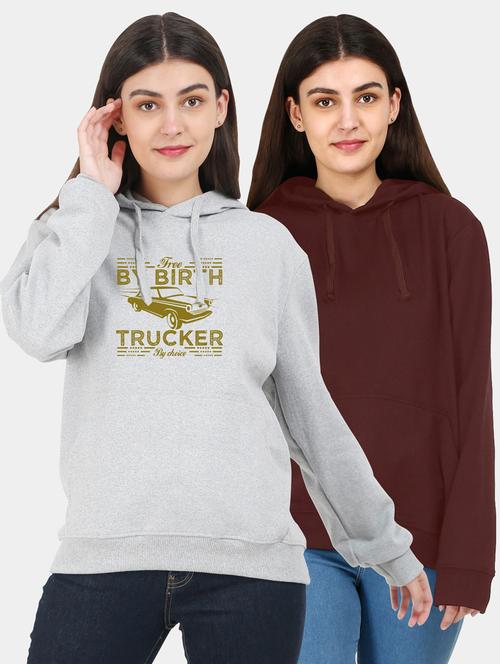 set of 2 hooded sweatshirts - 18154056 - Very Small Image - 1